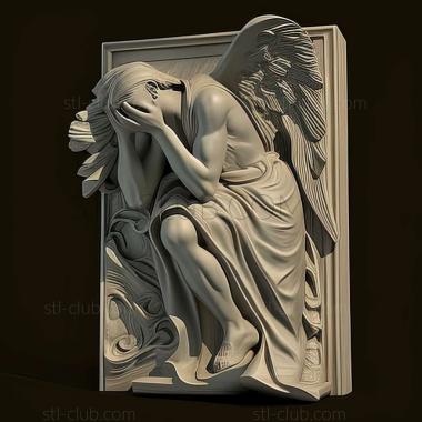 3D model William Blake (STL)